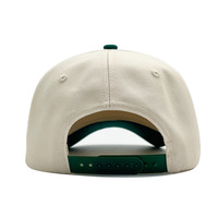 Gorra de Béisbol de Cinco Paneles en Dos Tonos, Logotipo Bordado Personalizado, Visera Curva Estructurada, Gorras Unisex Ajustables, Gorra Deportiva Tipo Dad Hat