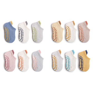 3 paires/<span class=keywords><strong>lot</strong></span> de <span class=keywords><strong>chaussettes</strong></span> pour bébé, <span class=keywords><strong>chaussettes</strong></span> d'été fines en maille, <span class=keywords><strong>antidérapantes</strong></span> pour l'intérieur, <span class=keywords><strong>chaussettes</strong></span> pour bébé de haute qualité, <span class=keywords><strong>chaussettes</strong></span> <span class=keywords><strong>antidérapantes</strong></span> pour tout-petits, vente en gros - Product Image 1