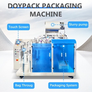 Automatic Viscous Liquid Filler | Doypack Machine for Juice, <b>Honey</b>, Sauce, Jam, <b>Milk</b>, Water, Premade Pouch, Filling <b>and</b> Sealing - Product Image 1