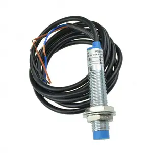 Interruptor de sensor de proximidad inductivo de 3 cables cilíndricos tipo NPNB, DC, CC, 6V-36V, PNP, BY, BX, 1 unidad