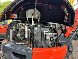 Le Japon a utilisé l'excavatrice de Kubota kx165 avec la machine de construction de chenilles de bulldozer5.5ton usd mini excavatrice de Kubota kx165 petite pelle - Product Image 4