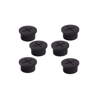 Usine Bureau Rond Ordinateur Trou Silicone Oeillet Flexible Câble Fil Trou Couverture En Caoutchouc Bureau Oeillets Câble Cordon Oeillet