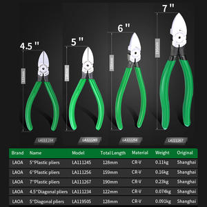 LAOA-Pince en plastique pour CR-V, 1 pièce, 4.5/5/6/7 pouces, coupe-câble électrique pour bijoux, outils manuels pour électricien - Product Image 2