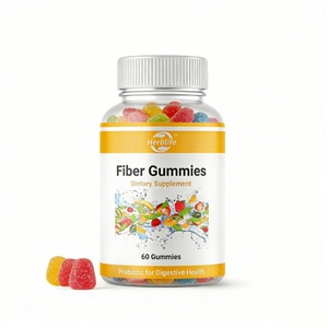 Gomitas de Fibra para el Control de Peso, Suplemento de Gomitas Prebióticas Sin Azúcar con Sabor a Frutas, Marca Privada OEM al por Mayor - Product Image 1