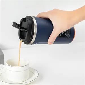 Fabrika ev eşyaları toptan kişiselleştirilmiş Anti dökülme asla kahve emme kupa Logo özelleştirilmiş kupa 520ML