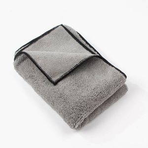 Serviette de cuisine et de maison en microfibre tissée 400 GSM à poils longs et courts, séchage rapide, pour un nettoyage général optimal - Product Image 4