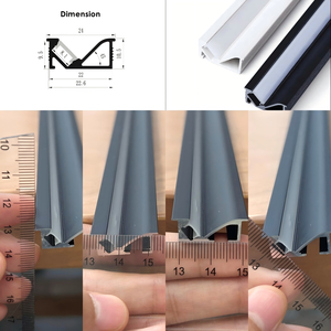 Luz LED Linear Recessada Mini <span class=keywords><strong>2026</strong></span> com Perfil de Alumínio para Armários de Armazenamento - Product Image 3
