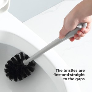 Zenidoo Brosse de nettoyage murale écologique pour salle de bain à long manche, sans perçage, sans angle mort, en silicone et plastique - Product Image 2