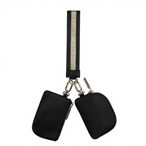 Hot Selling New Cute Wristlet <b>Bag</b> Portable Card Bank Mini Key <b>Change</b> Storage Keychain Belt <b>Bag</b> Nylon Zipper - Product Image 3