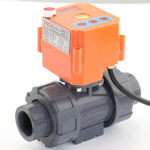 วาล์วบอลไฟฟ้า PVC แบบกำหนดเอง พร้อมรีโมทคอนโทรลไร้สาย <span class=keywords><strong>WiFi</strong></span> ทนความร้อนสูง สำหรับสื่อน้ำ รองรับ OEM - Product Image 3