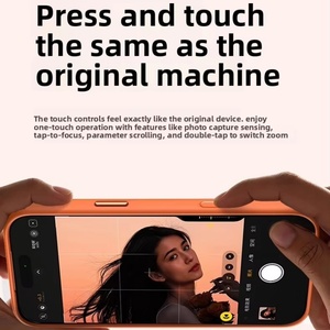 เคสโทรศัพท์ใสแม่เหล็กคุณภาพสูงสำหรับ iPhone 17 Pro Max พร้อมปุ่มสัมผัสกล้อง AI รองรับการชาร์จไร้สาย ป้องกันการกระแทก - Product Image 2
