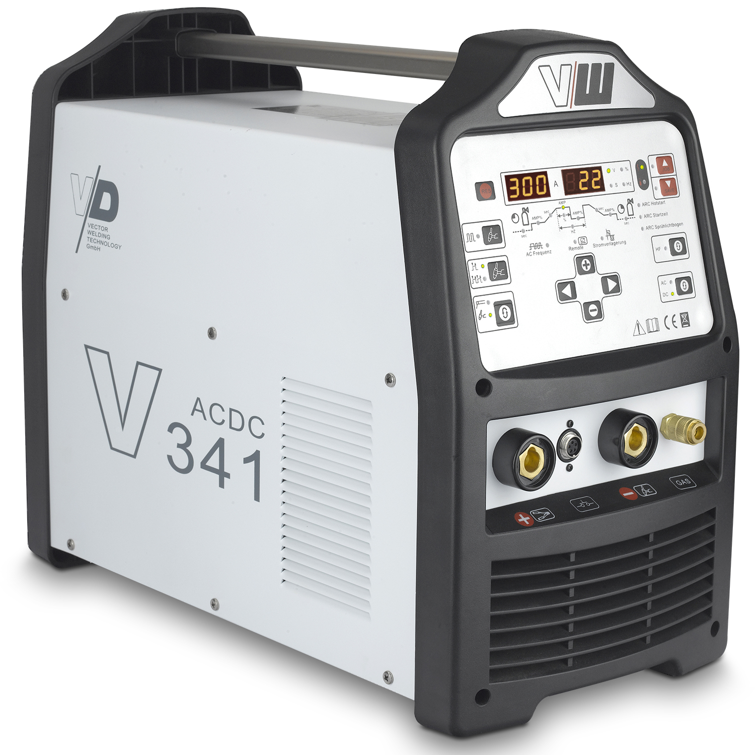 Профессиональная промышленная сварочная машина Stahlwerk 300A TIG/MMA AC DC 400 В, 3-фазный Алюминиевый Импульсный сварочный аппарат, новый
