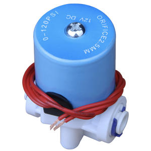 Vanne solénoïde de purificateur d'eau bleue à action directe 12V/24V, filetage interne, connecteur rapide, pièce essentielle pour purificateur d'eau - Product Image 1