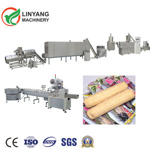 เครื่องผลิตขนมขบเคี้ยวแบบอัตโนมัติ เครื่องอัดรีดสำหรับผลิตขนมพัฟและแซนวิช สำหรับโรงงานผลิตขนมขบเคี้ยว - Product Image 5