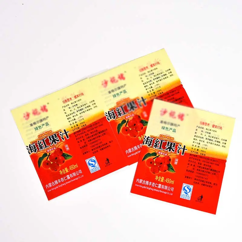 Wholesale custom heat Shrink band sleeve pvc energy drink food whey label pvc/pet bottle sleeves