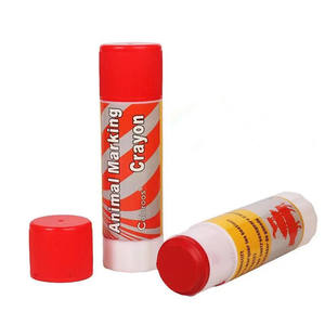 Instrumen pemeliharaan hewan ternak domba babi 85gram krayon hewan pena penanda biru merah hijau krayon - Product Image 2