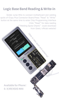 QIANLI ICopy Plus 2.3v 2025 adaptateur d'identification de visage et Flex pour les outils de réparation de carte d'activation de récupération de matrice de points de la série PM X-14