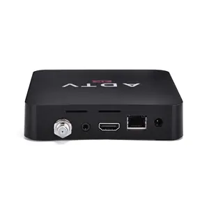 OEM DTV OTT DVB-S2数字卫星电视接收器Amlogic S905W 2GB 16GB WiFi 4k HD H265 MPEG4 ccccam IPTV Android机顶盒