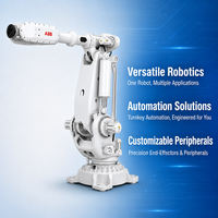 Bras robotisé industriel ABB IRB 7710 à 6 axes, robuste, charge utile de 500 kg, portée de 2,85 m, pour la manutention des matériaux, la palettisation, OmniCore