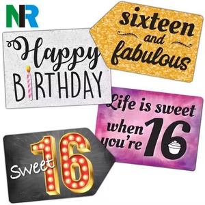 Wholesale Custom <b>PVC</b> Photo Booth Props Corrugated <b>Plastic</b> Yard Sign Greeting Sign <b>Sheets</b> - Product Image 1