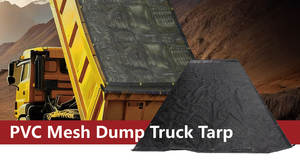 Bâche en maille PVC haute densité OEM/ODM, directement de l'usine, 7'x20' pour camion benne - Product Image 2