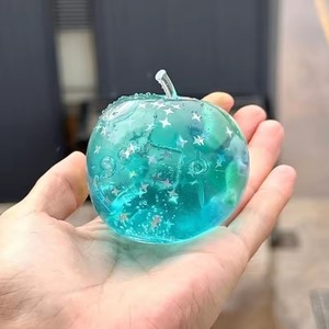 Juguete Blandito de Malta de Manzana con Forma de Concha Marina, Juguete Antiestrés Mochi de Concha Marina, Juguete de Descompresión de Rebote Lento para Regalo de Amigos - Product Image 2