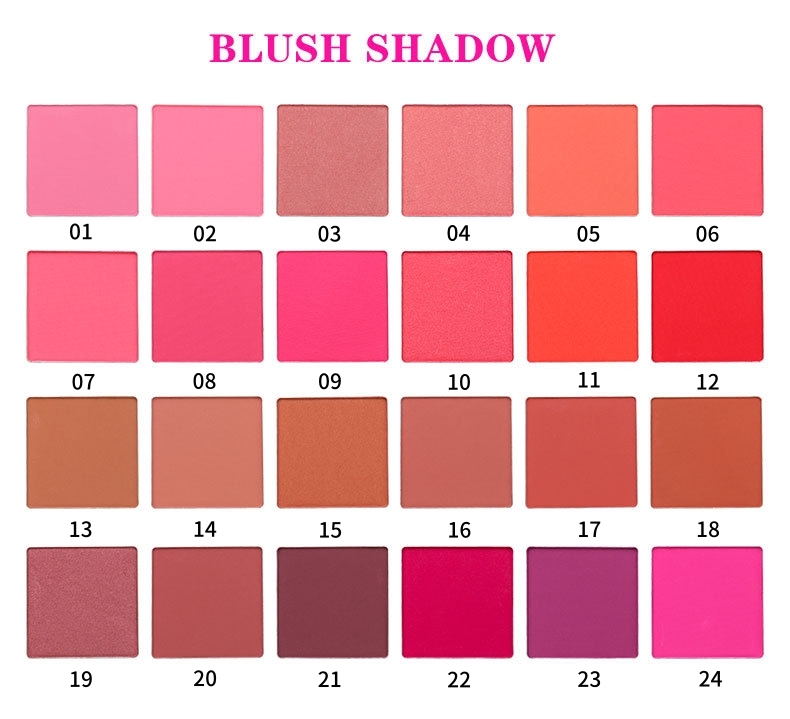 24 couleurs en option