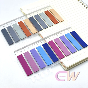 2025 Venta caliente Precio bajo Página Banderas Nota adhesiva Impresión personalizada Notas adhesivas <span class=keywords><strong>de</strong></span> PET transparente - Product Image 2