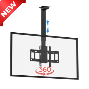 <span class=keywords><strong>Support</strong></span> de levage de <span class=keywords><strong>TV</strong></span> de <span class=keywords><strong>plafond</strong></span> rotatif électrique de 32 à 57 pouces avec réglage automatique de la hauteur Ascenseur de télévision motorisé - Product Image 2