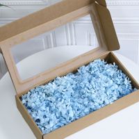 Boîte de fleurs artificielles Anna Hydrangea en gros, matériel de bricolage floral pour la décoration de mariages, de la fête des Mères et de remises de diplômes, longue durée (3-5 mois)