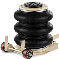 Cric hydraulique robuste pour moto, capacité 3 tonnes, avec coussin d'air pneumatique pour voiture