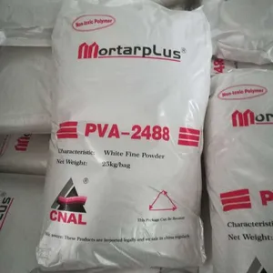 Mortier Plus PVA 24-88 Blanc Poudre Adhésif Alcool Polyvinylique PVA Polymère solution d'eau froide