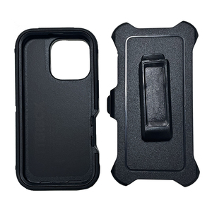 Defender Armor điện thoại trường hợp đối xứng điện thoại Bìa box hộp đen rõ ràng trường hợp đối với 15 16 17air 17 Pro Max loạt - Product Image 6