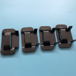 CE認証取得済みステンレス製イヤーロック式バンドバックル 16x1.5mm - Product Image 6