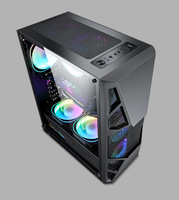 Casing PC Desktop Bekas 2024, Kabinet CPU, Casing Gaming, Mendukung Logo Kustom
