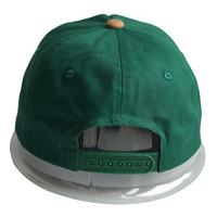 Nuevo tipo Low Moq Mujeres Unstructure Cotton Sports 5 Panel Green Color Cotton Dad Snapback Baseball Dad Hat
