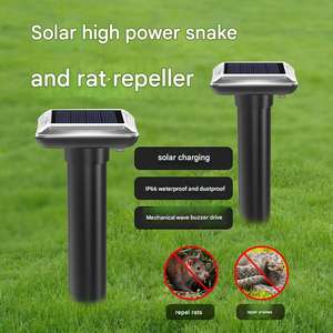 Garden Outdoor 360 Portable Pest Mice Repellent Solar Rat Repeller Ultrasonic Rodent Repeller Solar Pest Animal Control - Product Image 2