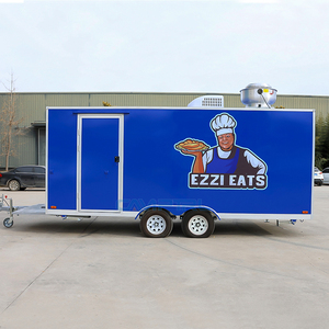 Pois a buon mercato caffè cibo rimorchio bbq verificato carrello cibo usa 20ft mobile gelato cibo rimorchio camion <span class=keywords><strong>pizza</strong></span> con cucina completa - Product Image 4