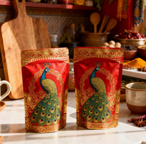 Bolsas de Alimentos Reutilizables con Cierre Hermético y Impresión Personalizada <span class=keywords><strong>para</strong></span> Frutos Secos, Bolsa de Mylar con Cierre Ziplock - Product Image 3