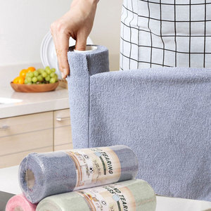 Paquete <span class=keywords><strong>de</strong></span> 20 Toallas <span class=keywords><strong>de</strong></span> Microfibra Cuadradas para <span class=keywords><strong>Cocina</strong></span>, Rollo <span class=keywords><strong>de</strong></span> Toallas Desechables, Color Personalizado, Lavables, Reutilizables, <span class=keywords><strong>Paños</strong></span> <span class=keywords><strong>de</strong></span> Limpieza <span class=keywords><strong>de</strong></span> Alta Calidad - Product Image 4