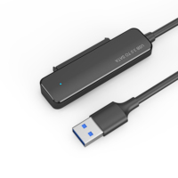 Venta al por mayor SATA a USB 3,0 Cable para 2,5 pulgadas HDD externo SSD Disco Duro Sata a Usb 3,0 Cable