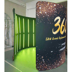 Cabina de fotos de cámara inflable con Accesorios gratis tienda de cabina de fotos de quiosco inflable personalizada - Product Image 5