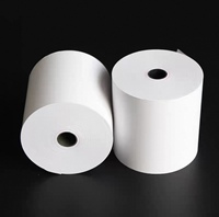 Rouleau de papier thermique de haute qualité 57x40mm pour caisse enregistreuse TPV, 100% pâte de bois, durable, lisse, avec logo personnalisé pour machines TPV