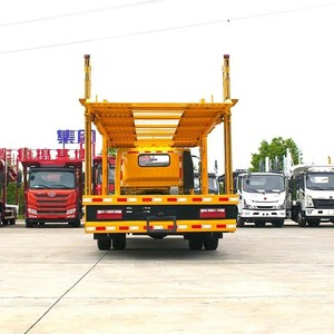 Precio de Fábrica, Camión de Transporte de Plataforma Plana de Doble Piso FAW 3/4 para Transporte de Automóviles, Camión de Transporte de Automóviles 4x2 - Product Image 6