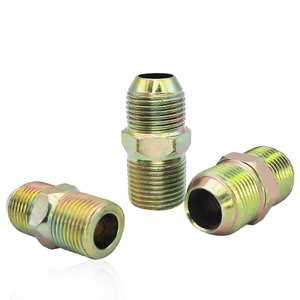 ข้อต่อเกลียวนอกไฮดรอลิกชนิด D แรงดันสูง ผลิตจากเหล็กกล้าคาร์บอน - Product Image 1