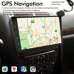 Radio Multimedia para Auto con Pantalla Táctil de 8G y 128GB para Peugeot 407 2004-2011, Android 12, Navegación GPS, Autoradio, Carplay - Product Image 3