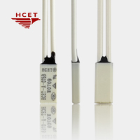Contrôleur de thermostat HCET-A certifié UL, interrupteur de micro-régulation de température électrique pour carte de circuit imprimé, batterie, plastique pour Ca