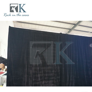 Portable Pipe and Drape Aluminum Pipe and Drape <b>Frame</b> Kit Silver <b>Backdrop</b> Stand for Wedding Party Event Decoration - Product Image 3