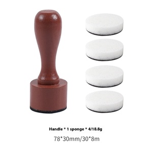 Cross-Border DIY Blooming Laiton Cuivre Creux Modèle Or-Tipped pour <span class=keywords><strong>Compte</strong></span> Impression Coloriage Éponge Timbre En Bois - Product Image 3