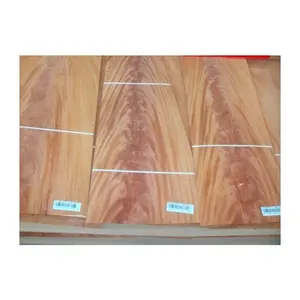 Mahogany Crotch Veneer Natural African Mahogany Crotch Wood Veneer For Fancy Hotel Decoration